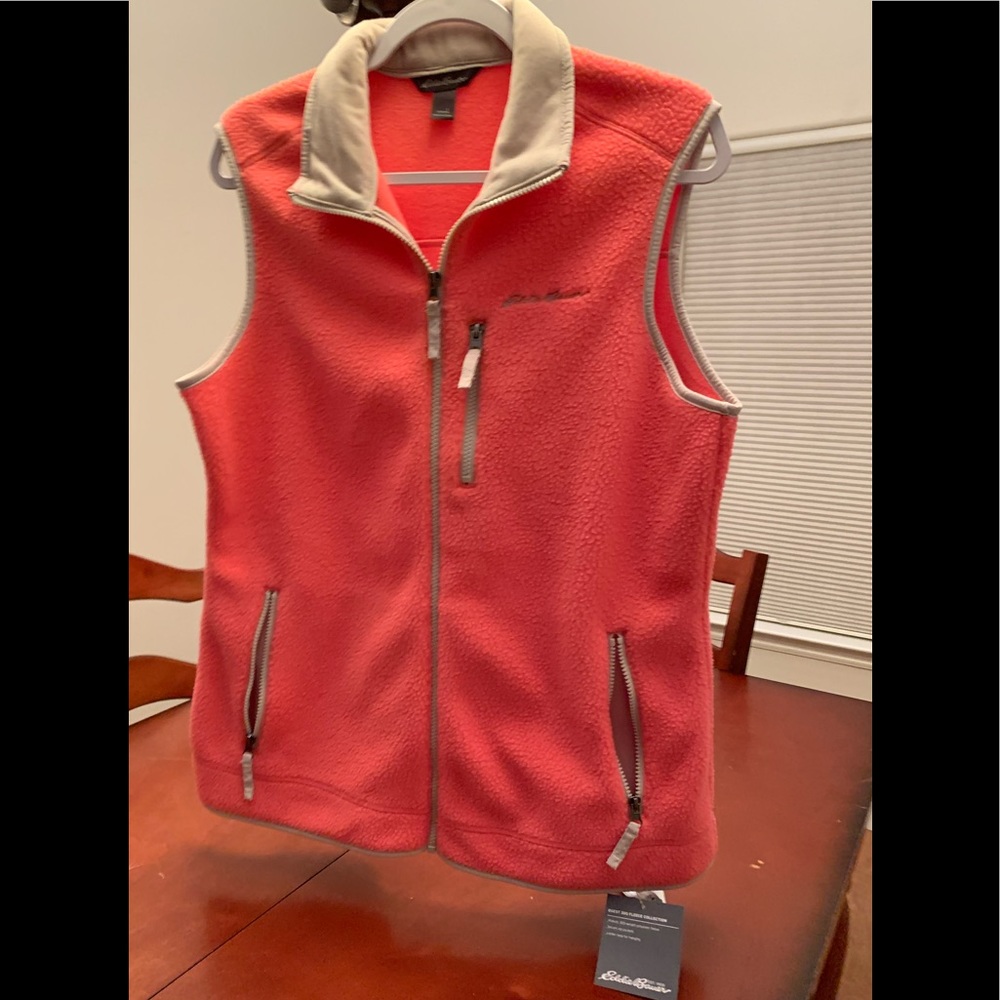 Eddie Bauer Sherpa Fleece Vest.